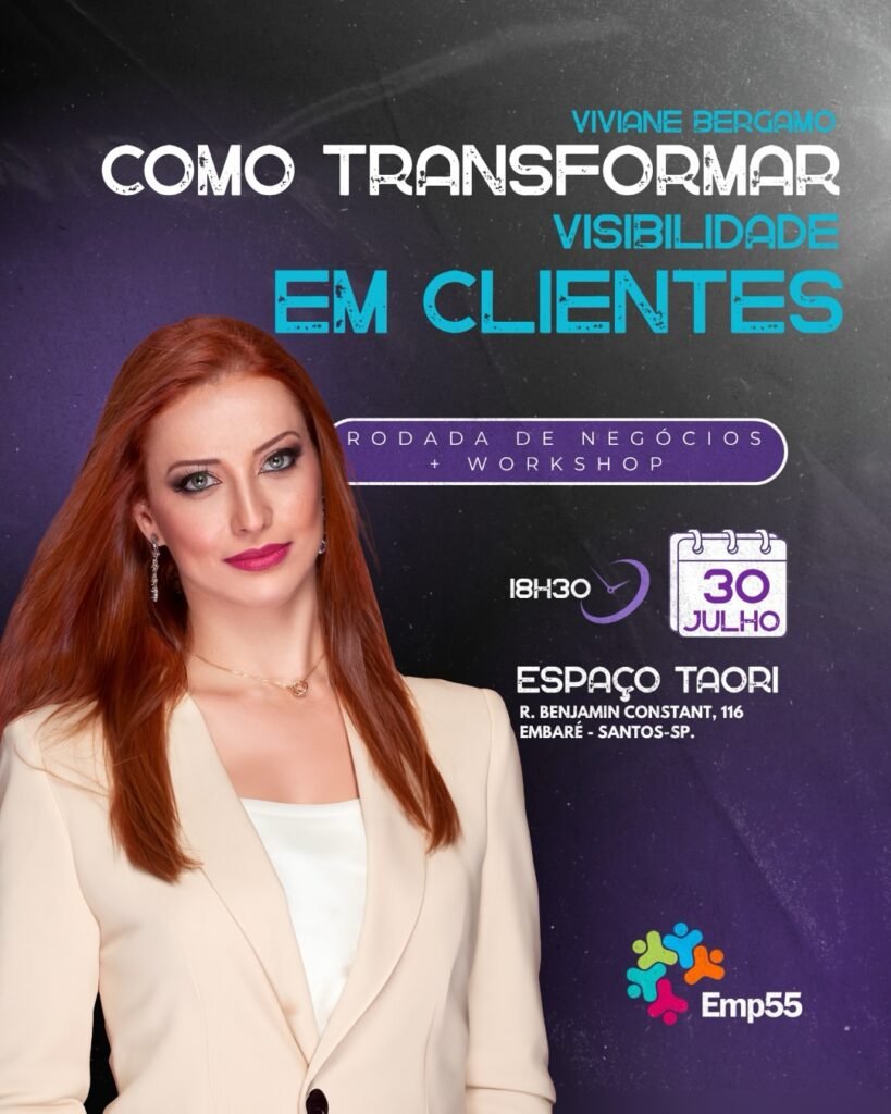 43º Empreenda 55 - evento com Viviane Bergamo